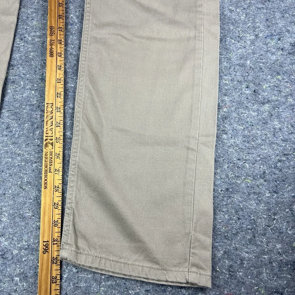 Levi's 559 Men's Jeans 34x32 Beige Relaxed Straight Denim Casual Used